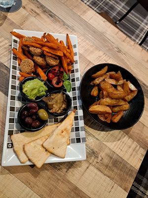 Note potato not vegan at The Ophir Hotel in Orange