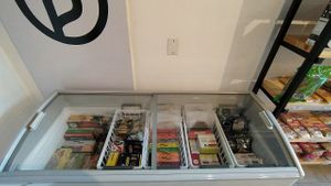 * Medallones 
* Nuggets
* Tartas
* Chipa
* Seitán
* Hamburguesas
* Bocaditos
* Falafel
* Pizza
* Bastones at Nirvana in Rosario