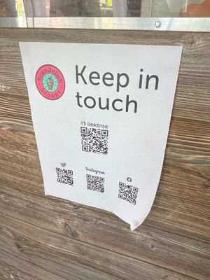 QR code  at Give a Crepe in Erie