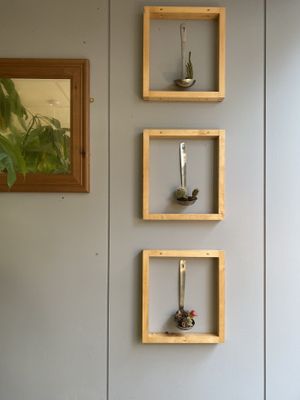 Quirky spook decor  at Roots in Barnstaple