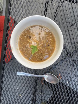 Sopa de lenteja   at Chocolatito Con Pan in Puebla