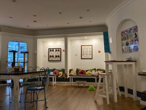 Inside the cafe  at Adrianuzca's Cat Café in Punta Del Este