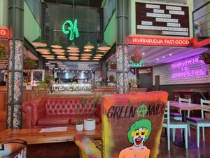 Inside at Hierbabuena Vegan in Buenos Aires