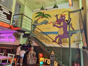 Inside at Hierbabuena Vegan in Buenos Aires