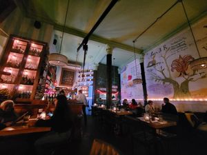 Ambiente muy acogedor at Hierbabuena Vegan in Buenos Aires