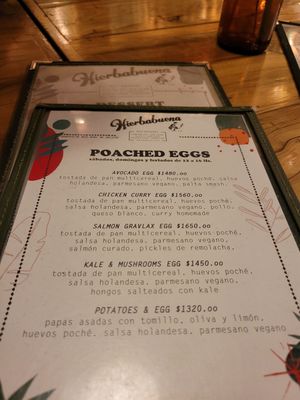 Más opciones at Hierbabuena Vegan in Buenos Aires