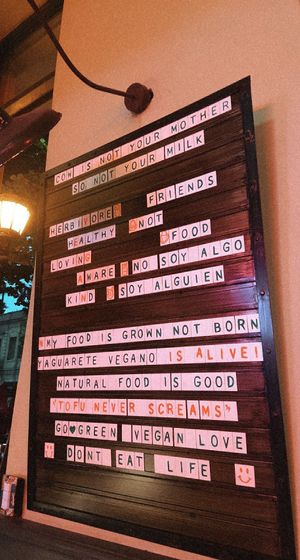   at Hierbabuena Vegan in Buenos Aires