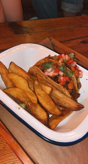 TAQUITOS  at Hierbabuena Vegan in Buenos Aires