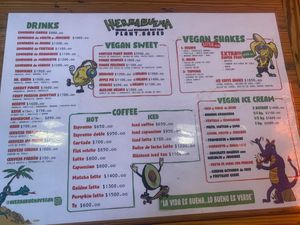 Menú agosto 2023  at Hierbabuena Vegan in Buenos Aires