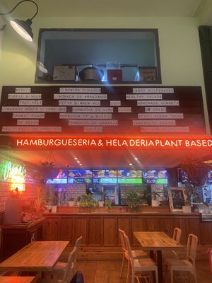  at Hierbabuena Vegan in Buenos Aires