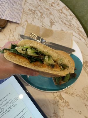 Tofu nori sandwich   at Gloria in Brunswick