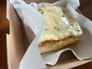 Vanilla slice  at Gloria in Brunswick