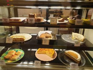 Display cabinet at Gloria in Brunswick