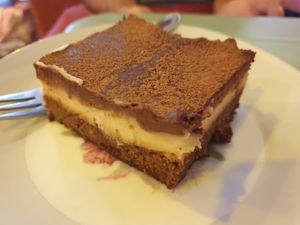 Tiramisu slice $10 at Gloria in Brunswick