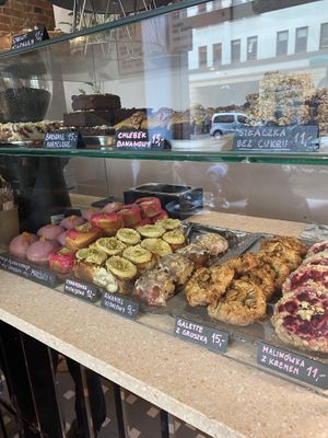  at Baja Wegańska Cukiernia in Warsaw