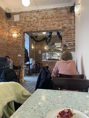   at Baja Wegańska Cukiernia in Warsaw