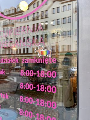 Queer friendly  at Baja Wegańska Cukiernia in Warsaw