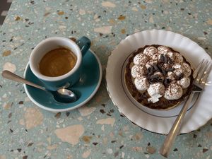   at Baja Wegańska Cukiernia in Warsaw