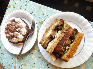  at Baja Wegańska Cukiernia in Warsaw