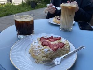   at Baja Wegańska Cukiernia in Warsaw