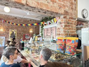   at Baja Wegańska Cukiernia in Warsaw