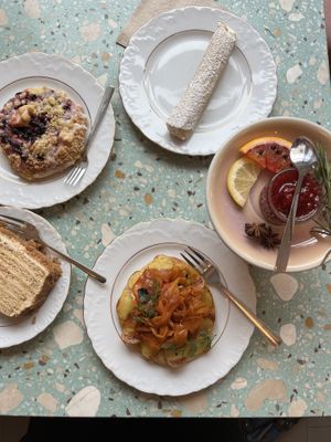   at Baja Wegańska Cukiernia in Warsaw