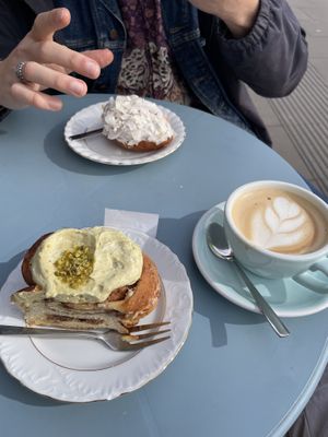   at Baja Wegańska Cukiernia in Warsaw