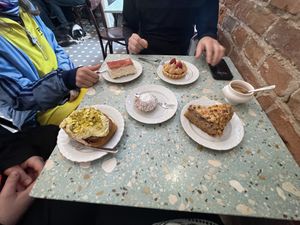   at Baja Wegańska Cukiernia in Warsaw