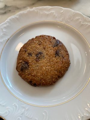 Gluten free cookie at Baja Wegańska Cukiernia in Warsaw
