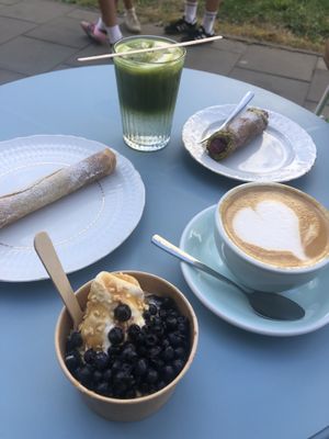   at Baja Wegańska Cukiernia in Warsaw