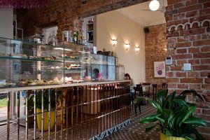   at Baja Wegańska Cukiernia in Warsaw