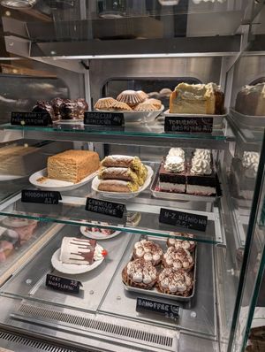 selection at Baja Wegańska Cukiernia in Warsaw