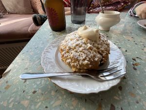 Keene Donut.  at Baja Wegańska Cukiernia in Warsaw
