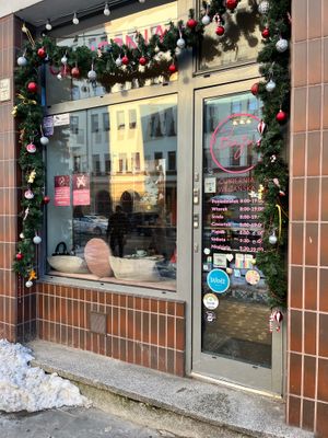 Entrance. at Baja Wegańska Cukiernia in Warsaw