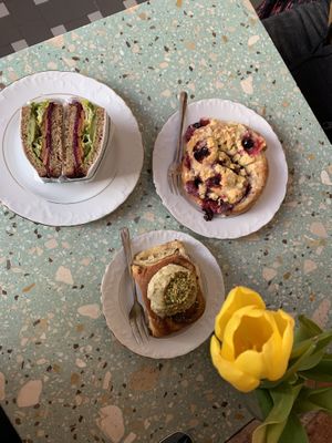   at Baja Wegańska Cukiernia in Warsaw