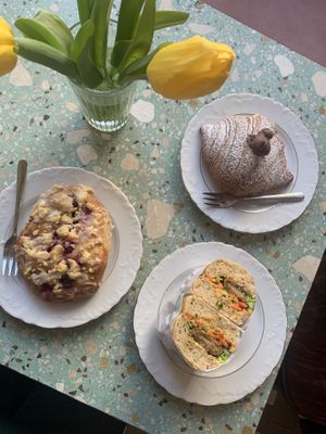   at Baja Wegańska Cukiernia in Warsaw