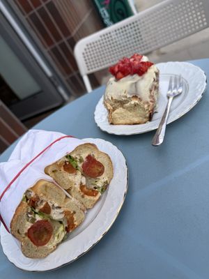   at Baja Wegańska Cukiernia in Warsaw