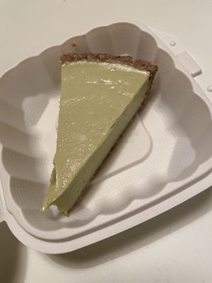 key lime pie at Shangri-la Buddha in Albany