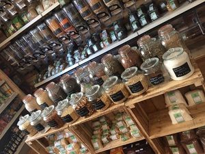 Bring your own containers to refill or use our paper and compostable bags. at The Beecham Weigh in Malton