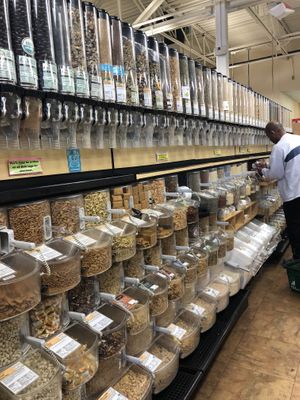Large bulk selection  at Nature's Harvest in Poughkeepsie
