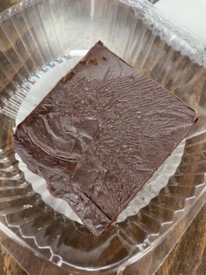 Brownie (very coconut-y)  at Nature's Harvest in Poughkeepsie