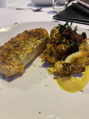 Baked tofu  at Dockside in Wellington