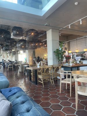 Interior  at Tropical Hideaway Cafe in Jeju