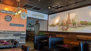 Inside at Thai Station in Indianapolis