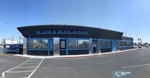 South entrance at Black & Blue Diner in Las Vegas