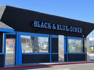   at Black & Blue Diner in Las Vegas