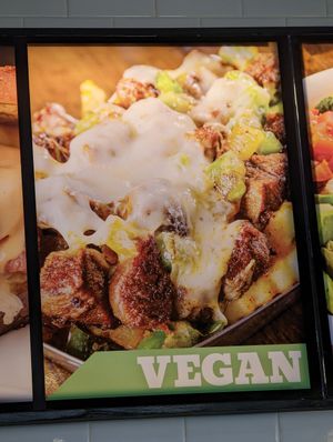 Menu pictures at Black & Blue Diner in Las Vegas