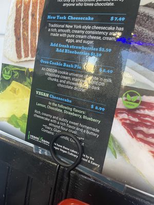 Dessert  at Black & Blue Diner in Las Vegas