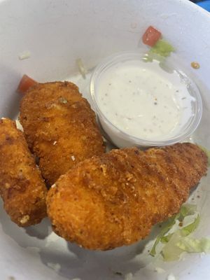 Chicken tenders   at Black & Blue Diner in Las Vegas