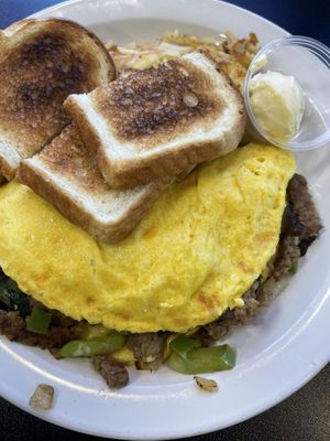   at Black & Blue Diner in Las Vegas